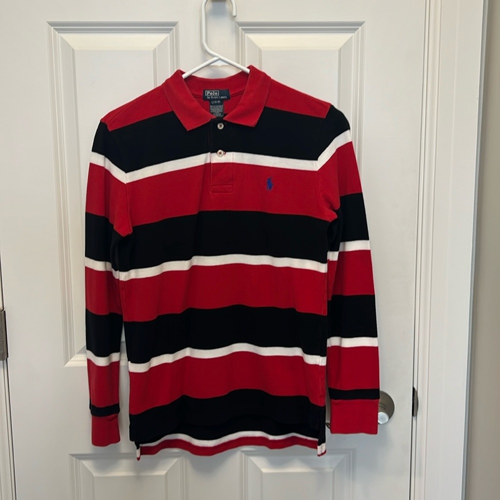 Polo by Ralph Lauren long sleeve polo- youth L